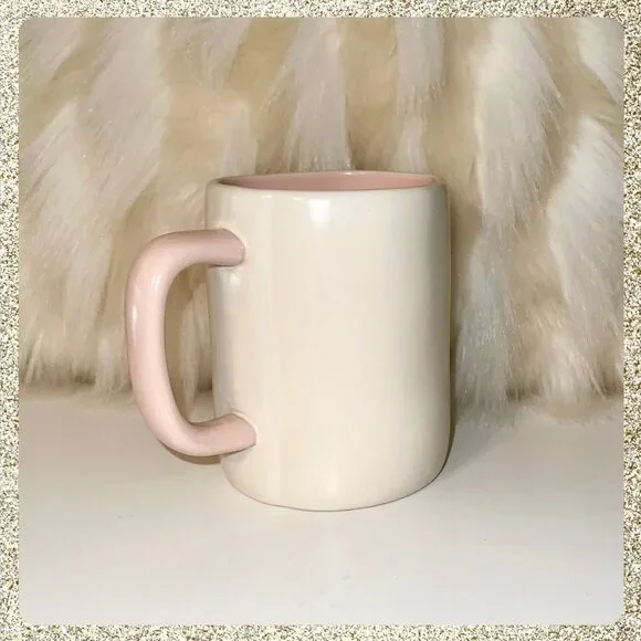 🐝 Rae Dunn "Bee Positive" 16oz Ceramic Coffee Mug NWOT - Picture 2 of 4